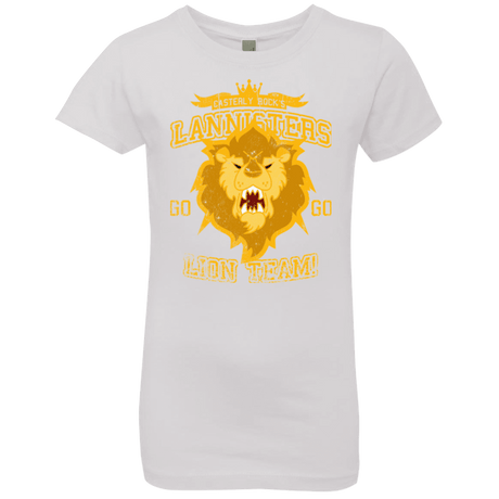 T-Shirts White / YXS Lion Team Girls Premium T-Shirt