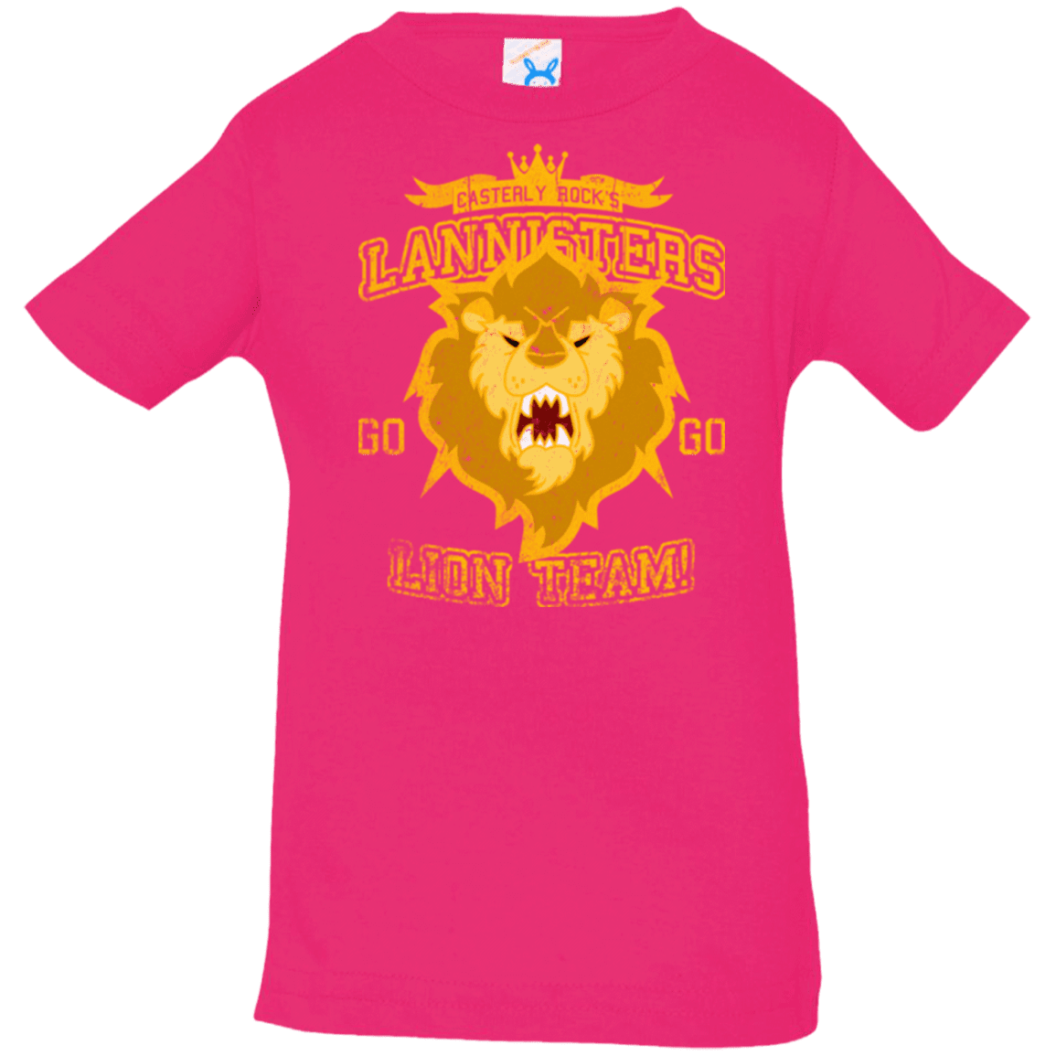 T-Shirts Hot Pink / 6 Months Lion Team Infant PremiumT-Shirt