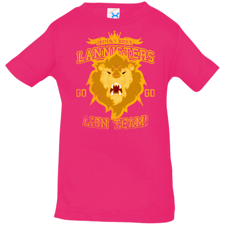 T-Shirts Hot Pink / 6 Months Lion Team Infant PremiumT-Shirt