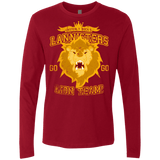 T-Shirts Cardinal / Small Lion Team Men's Premium Long Sleeve