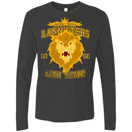 T-Shirts Heavy Metal / Small Lion Team Men's Premium Long Sleeve