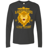 T-Shirts Heavy Metal / Small Lion Team Men's Premium Long Sleeve