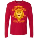 T-Shirts Red / Small Lion Team Men's Premium Long Sleeve