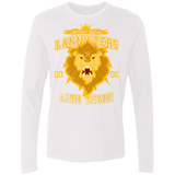 T-Shirts White / Small Lion Team Men's Premium Long Sleeve