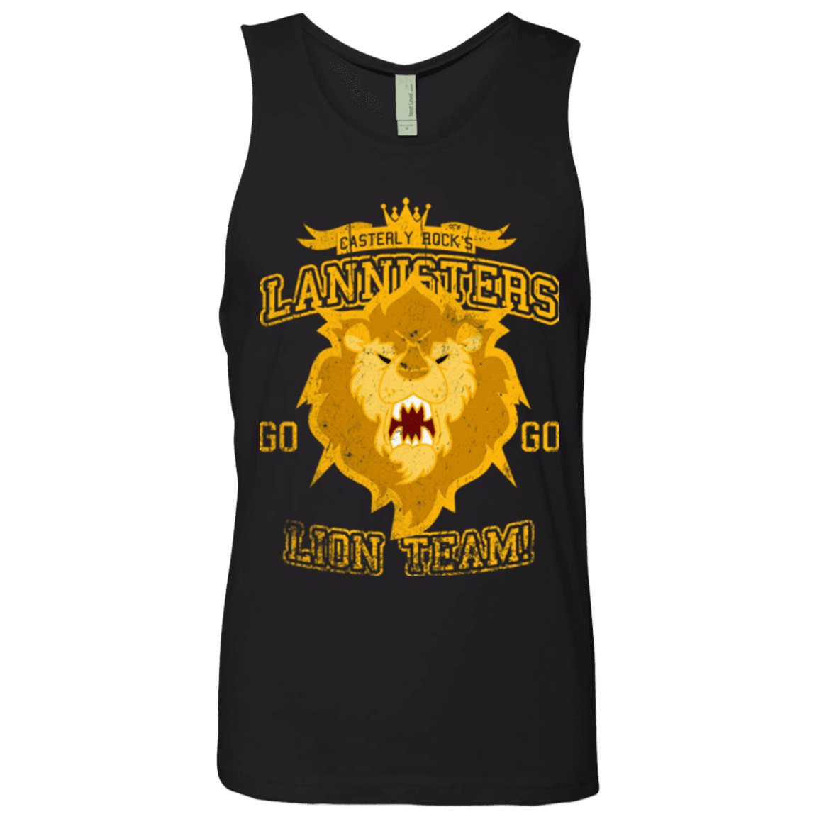 T-Shirts Black / Small Lion Team Men's Premium Tank Top