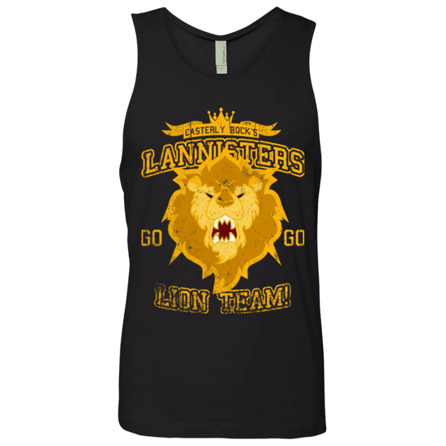 T-Shirts Black / Small Lion Team Men's Premium Tank Top