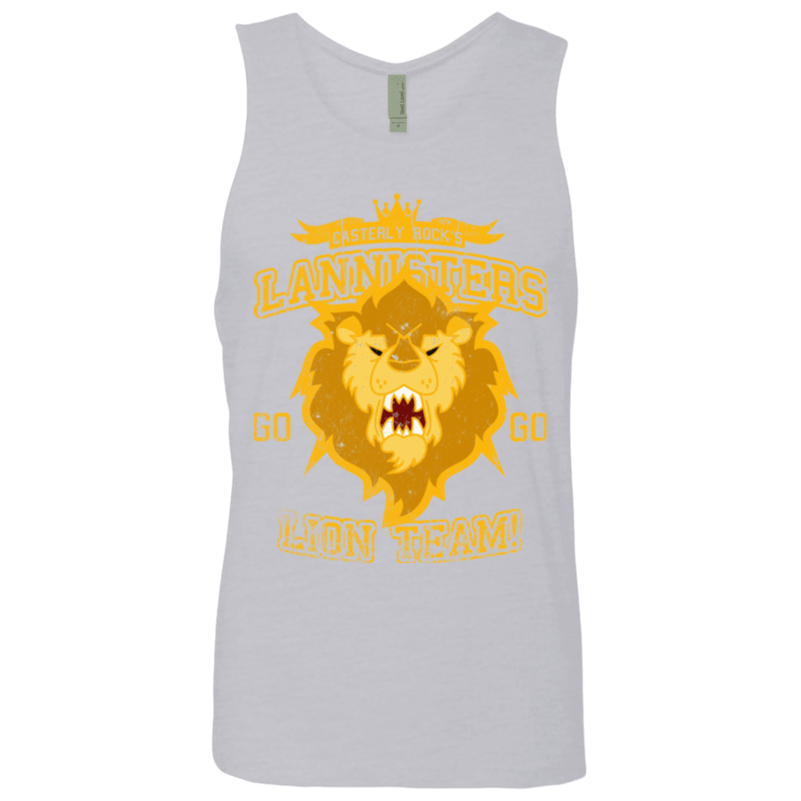 T-Shirts Heather Grey / Small Lion Team Men's Premium Tank Top