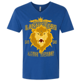 T-Shirts Royal / X-Small Lion Team Men's Premium V-Neck