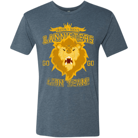 T-Shirts Indigo / Small Lion Team Men's Triblend T-Shirt