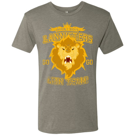 T-Shirts Venetian Grey / Small Lion Team Men's Triblend T-Shirt