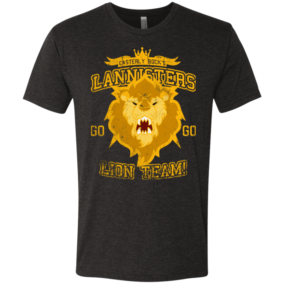 T-Shirts Vintage Black / Small Lion Team Men's Triblend T-Shirt