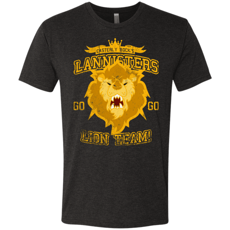 T-Shirts Vintage Black / Small Lion Team Men's Triblend T-Shirt