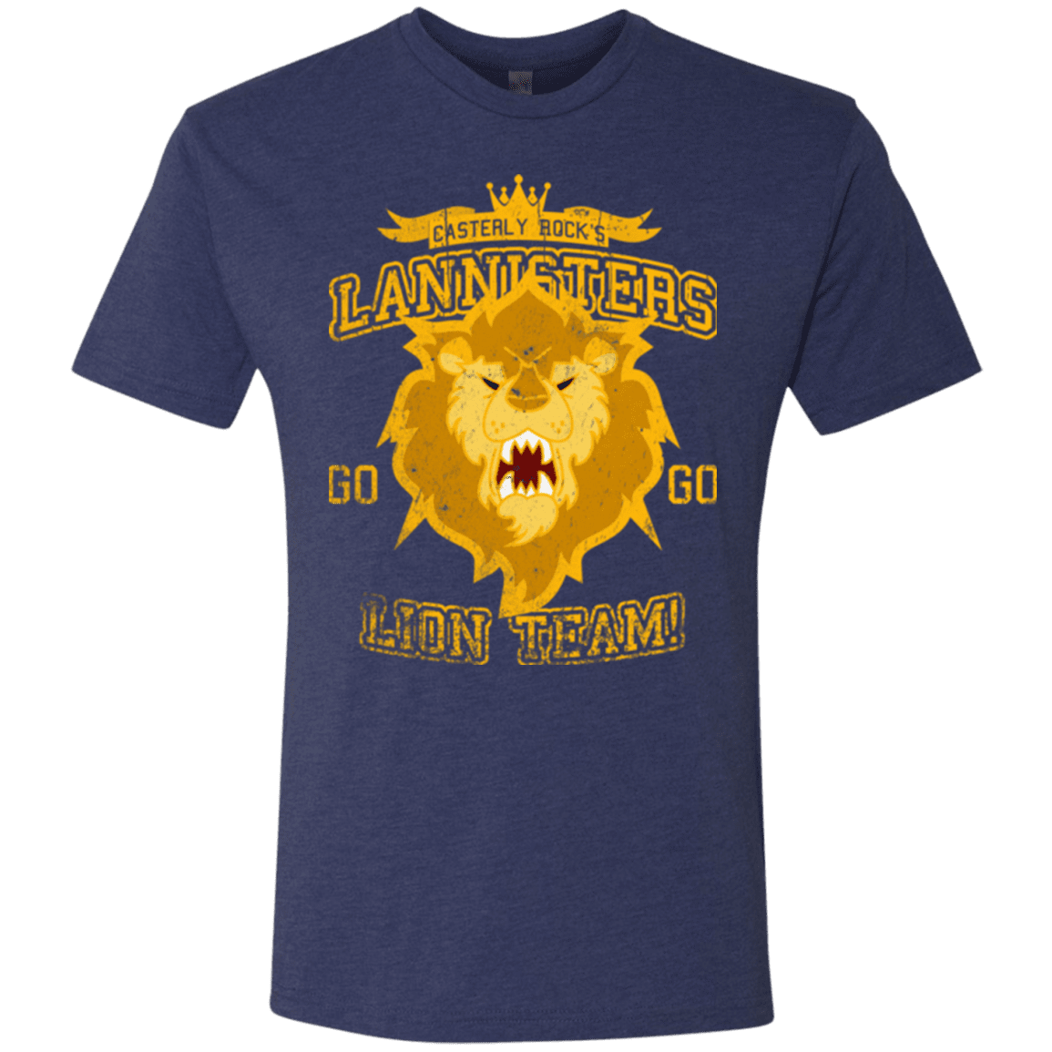 T-Shirts Vintage Navy / Small Lion Team Men's Triblend T-Shirt