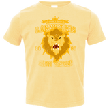 T-Shirts Butter / 2T Lion Team Toddler Premium T-Shirt