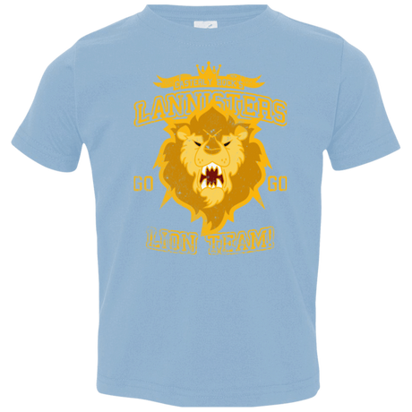 T-Shirts Light Blue / 2T Lion Team Toddler Premium T-Shirt