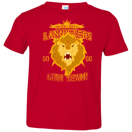 T-Shirts Red / 2T Lion Team Toddler Premium T-Shirt