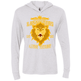 T-Shirts Heather White / X-Small Lion Team Triblend Long Sleeve Hoodie Tee