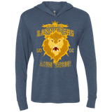 T-Shirts Indigo / X-Small Lion Team Triblend Long Sleeve Hoodie Tee
