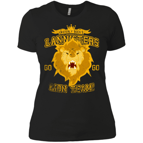 T-Shirts Black / X-Small Lion Team Women's Premium T-Shirt