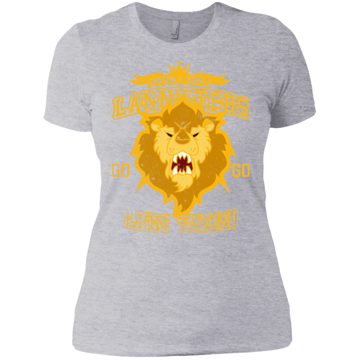 T-Shirts Heather Grey / X-Small Lion Team Women's Premium T-Shirt