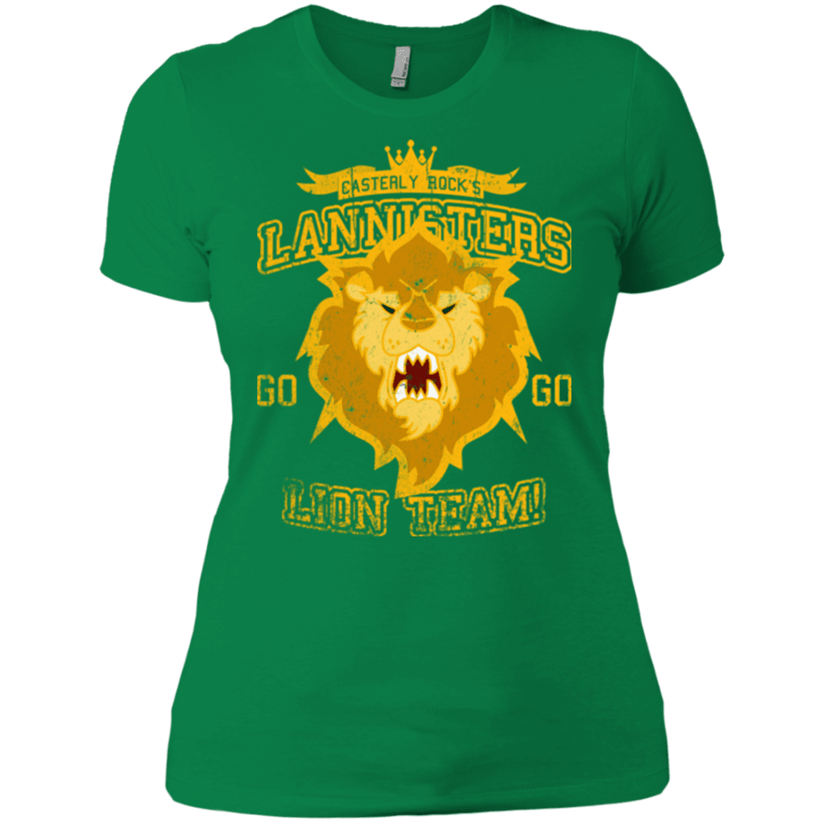 T-Shirts Kelly Green / X-Small Lion Team Women's Premium T-Shirt