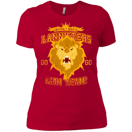 T-Shirts Red / X-Small Lion Team Women's Premium T-Shirt