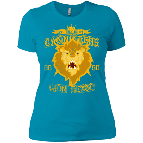 T-Shirts Turquoise / X-Small Lion Team Women's Premium T-Shirt