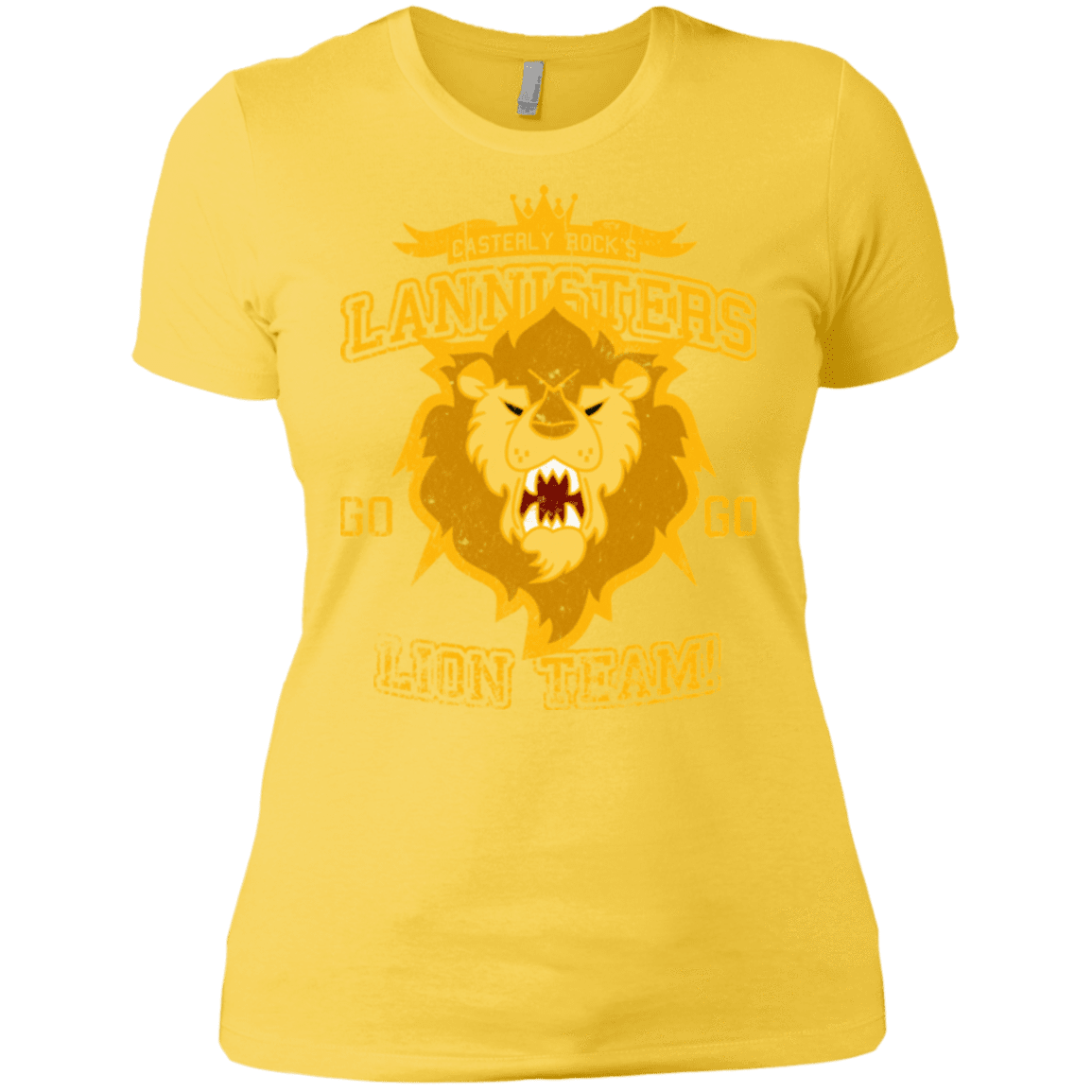 T-Shirts Vibrant Yellow / X-Small Lion Team Women's Premium T-Shirt