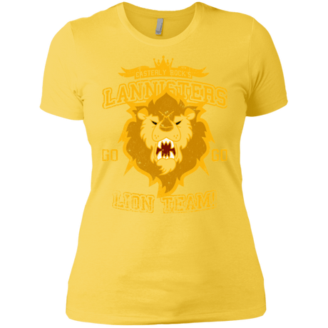 T-Shirts Vibrant Yellow / X-Small Lion Team Women's Premium T-Shirt