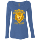T-Shirts Vintage Royal / Small Lion Team Women's Triblend Long Sleeve Shirt
