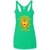 T-Shirts Envy / X-Small Lion Team Women's Triblend Racerback Tank