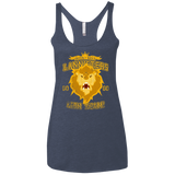 T-Shirts Vintage Navy / X-Small Lion Team Women's Triblend Racerback Tank