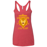 T-Shirts Vintage Red / X-Small Lion Team Women's Triblend Racerback Tank