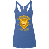 T-Shirts Vintage Royal / X-Small Lion Team Women's Triblend Racerback Tank