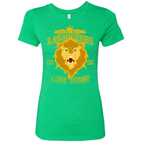 T-Shirts Envy / Small Lion Team Women's Triblend T-Shirt
