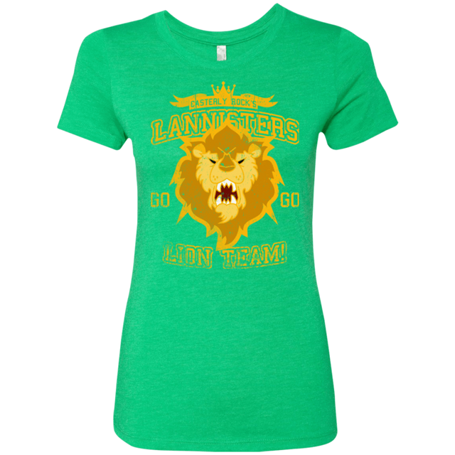 T-Shirts Envy / Small Lion Team Women's Triblend T-Shirt