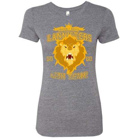 T-Shirts Premium Heather / Small Lion Team Women's Triblend T-Shirt
