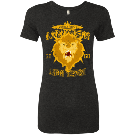 T-Shirts Vintage Black / Small Lion Team Women's Triblend T-Shirt