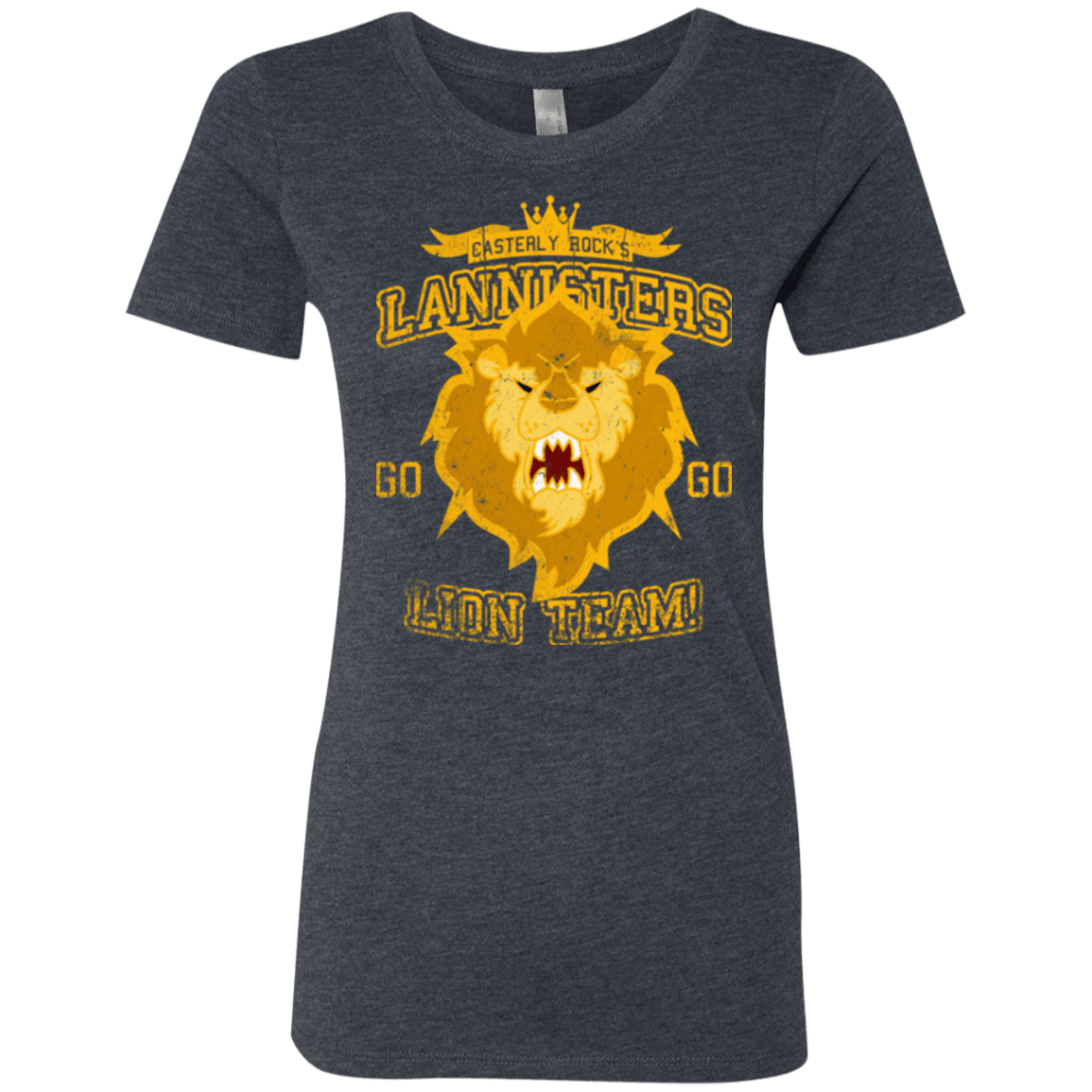 T-Shirts Vintage Navy / Small Lion Team Women's Triblend T-Shirt