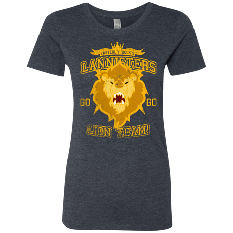 T-Shirts Vintage Navy / Small Lion Team Women's Triblend T-Shirt