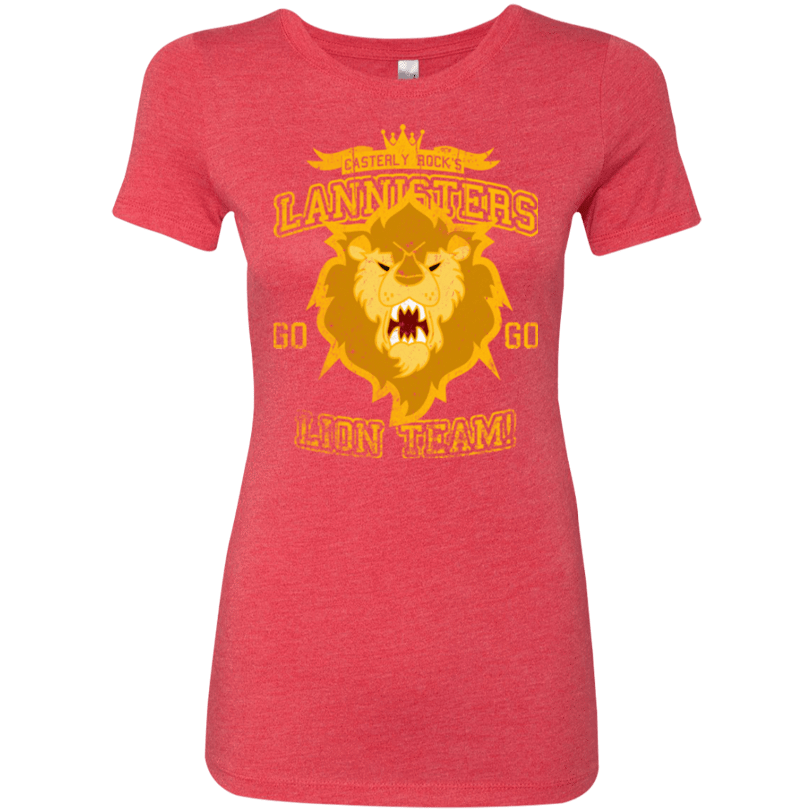 T-Shirts Vintage Red / Small Lion Team Women's Triblend T-Shirt