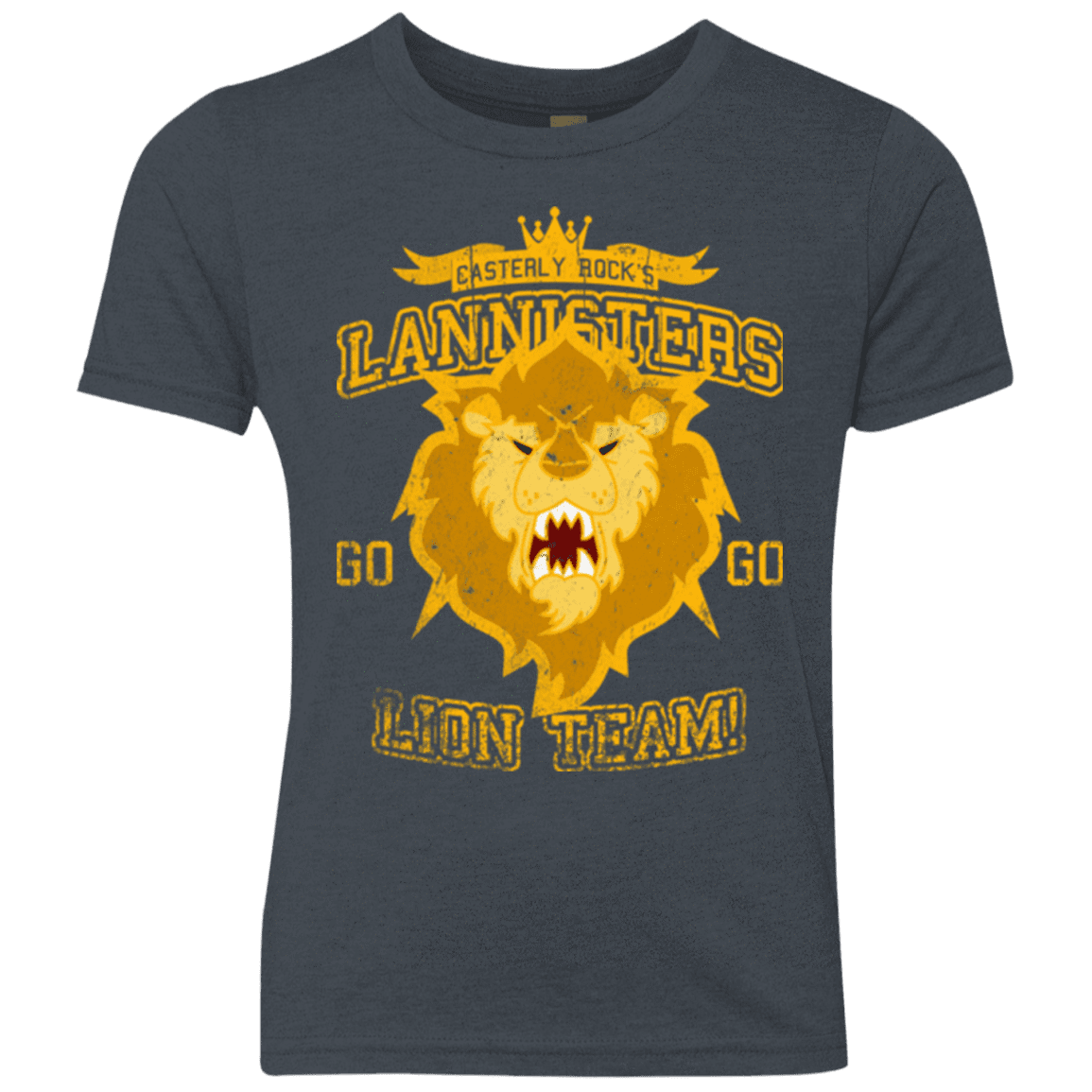 T-Shirts Vintage Navy / YXS Lion Team Youth Triblend T-Shirt