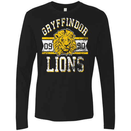 T-Shirts Black / Small Lions Men's Premium Long Sleeve