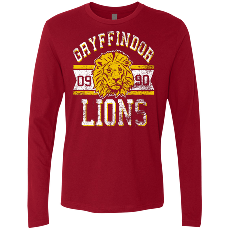 T-Shirts Cardinal / Small Lions Men's Premium Long Sleeve