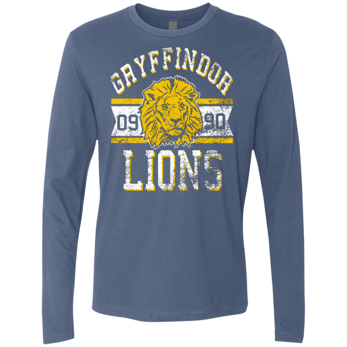 T-Shirts Indigo / Small Lions Men's Premium Long Sleeve
