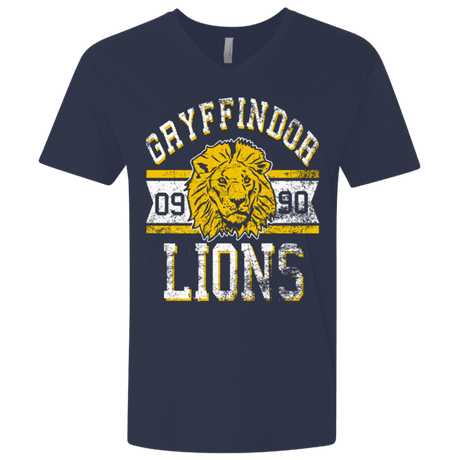 T-Shirts Midnight Navy / X-Small Lions Men's Premium V-Neck