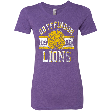 T-Shirts Purple Rush / Small Lions Women's Triblend T-Shirt