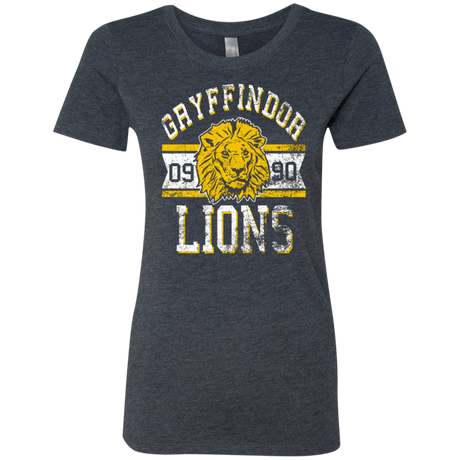 T-Shirts Vintage Navy / Small Lions Women's Triblend T-Shirt