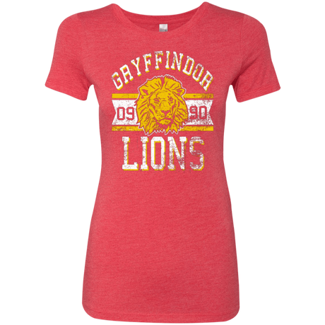 T-Shirts Vintage Red / Small Lions Women's Triblend T-Shirt