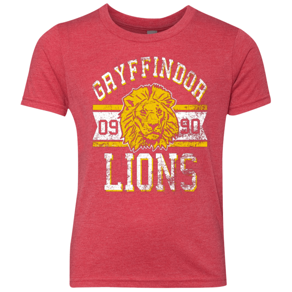 T-Shirts Vintage Red / YXS Lions Youth Triblend T-Shirt